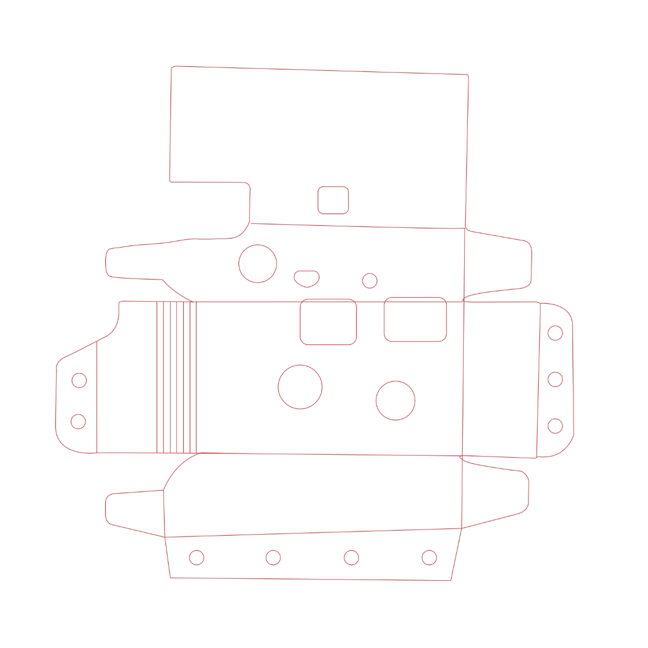 disposable camera template design