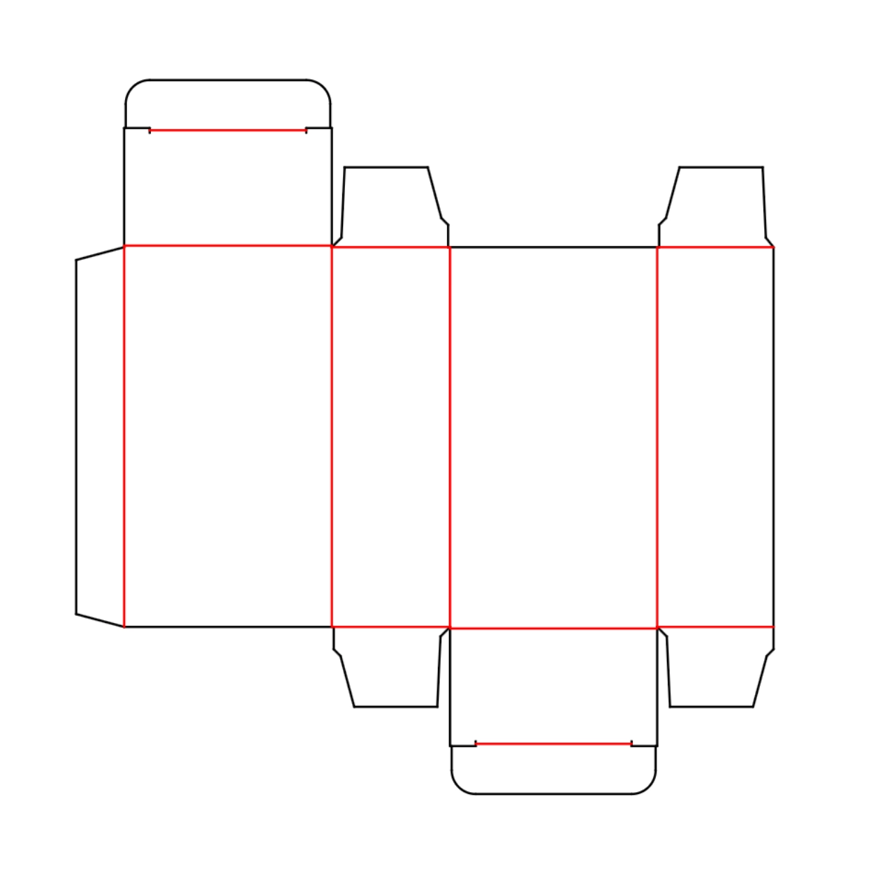 Reusable Flash Camera Die-Cut Template